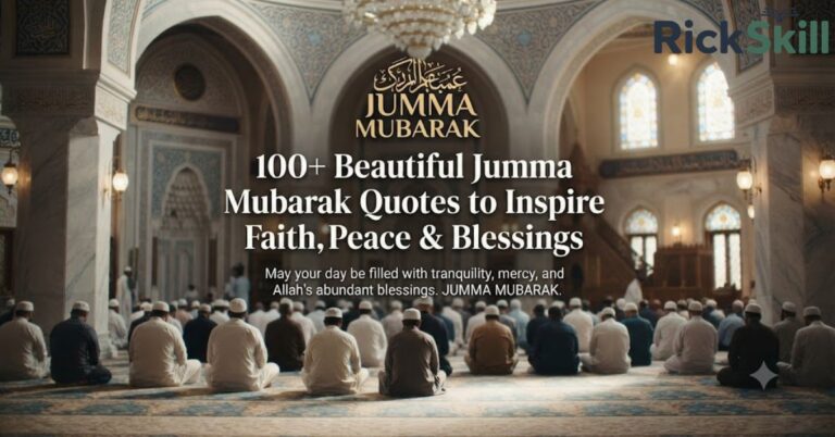 100+ Beautiful Jumma Mubarak Quotes to Inspire Faith, Peace & Blessings