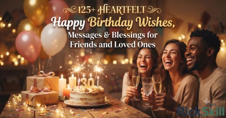 125+ Heartfelt Happy Birthday Wishes, Messages & Blessings for Friends and Loved Ones