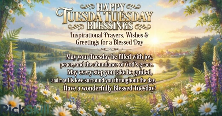 Happy Tuesday Blessings – Inspirational Prayers, Wishes & Greetings for a Blessed Day