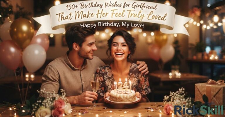 150+ Birthday Wishes for Girlfriend That Make Her Feel Truly Loved