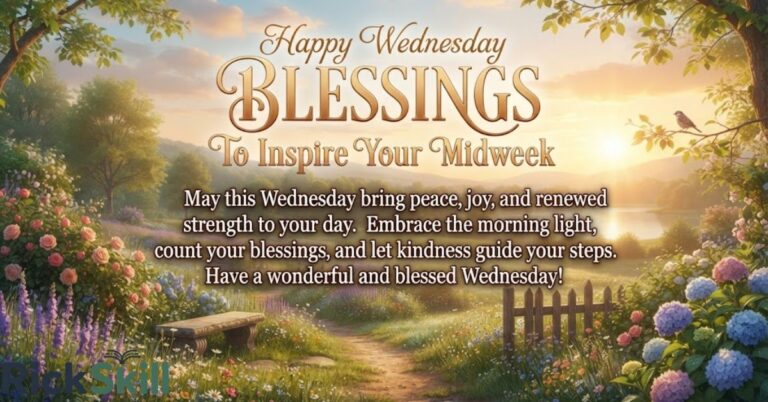 Free Wednesday Blessings Images to Inspire Your Midweek