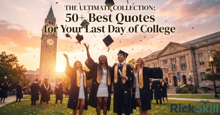 The Ultimate Collection: 50+ Best Quotes for Your Last Day of College